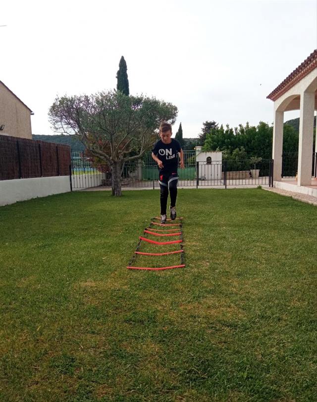 Séance de coaching dans le jardin